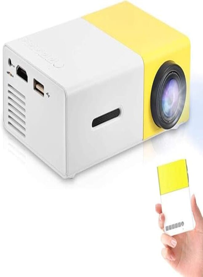 Bewinner Mini Projector, Portable LED Projector for Home Cinema Theater, Supports USB/TF/HDMI/AV Interface, Pocket Projectors for Smartphone Indoor/Outdoo/Gift for Kids